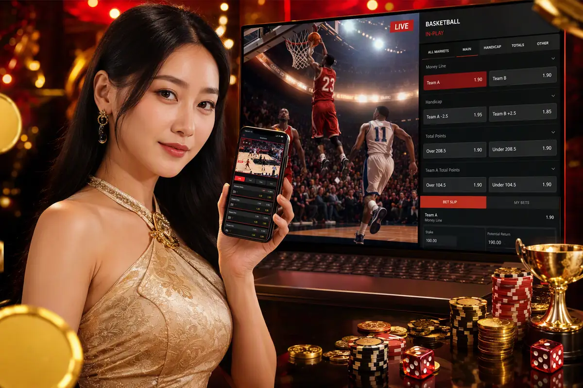 winboxmy Casino meja live dealer baccarat